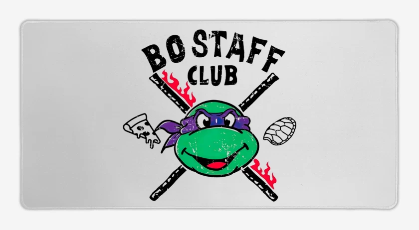Mouse pad Gamer Blanco de Bostaff club