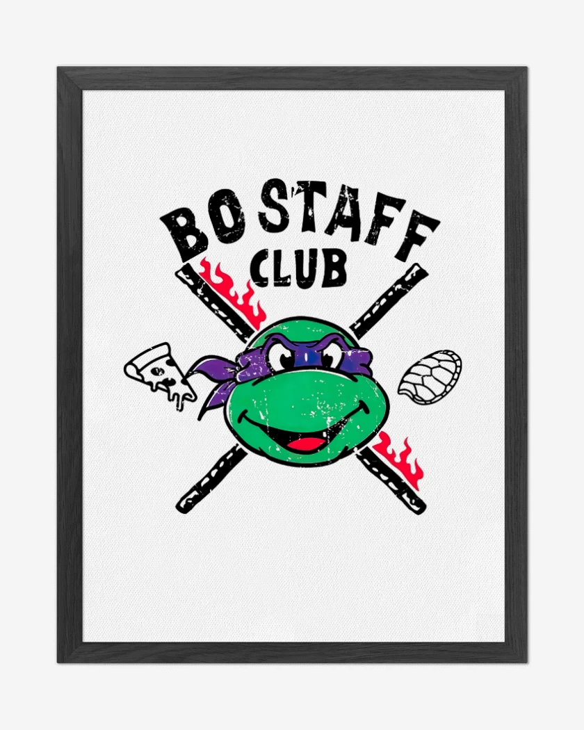 Cuadro decorativo Blanco de Bostaff club