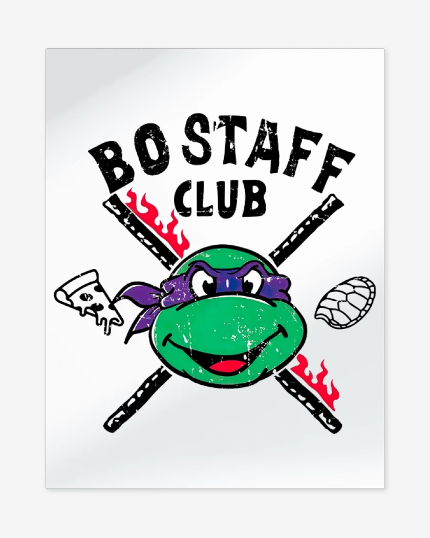 Print metalico Blanco de Bostaff club