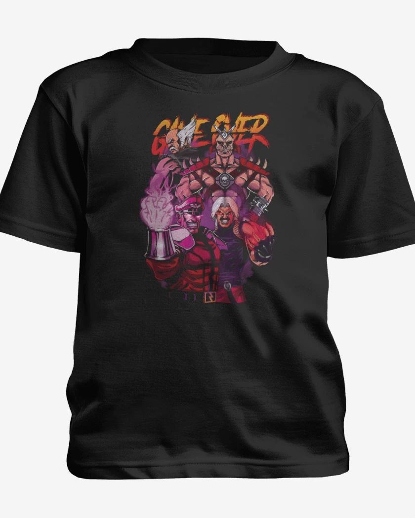 Polera de niño Negro de Game Over II