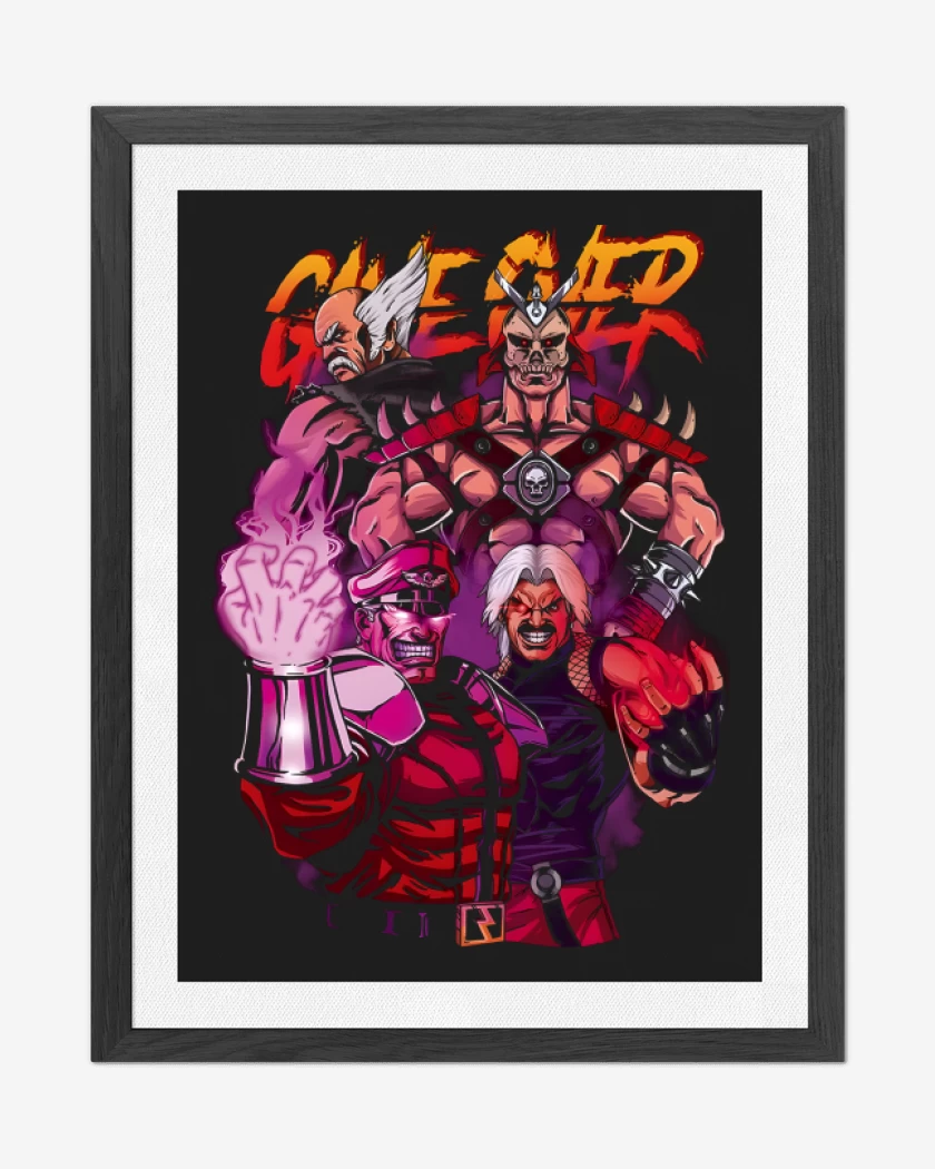 Cuadro decorativo Game Over II