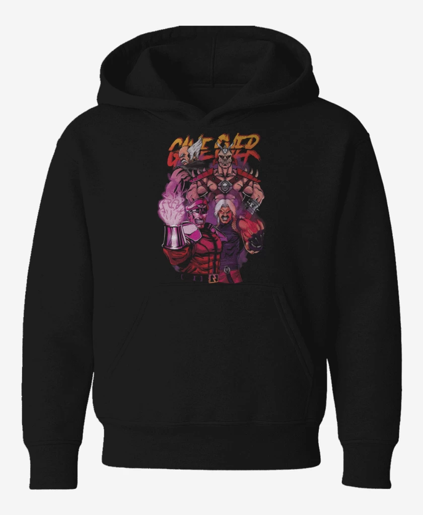 Poleron de niño Negro de Game Over II