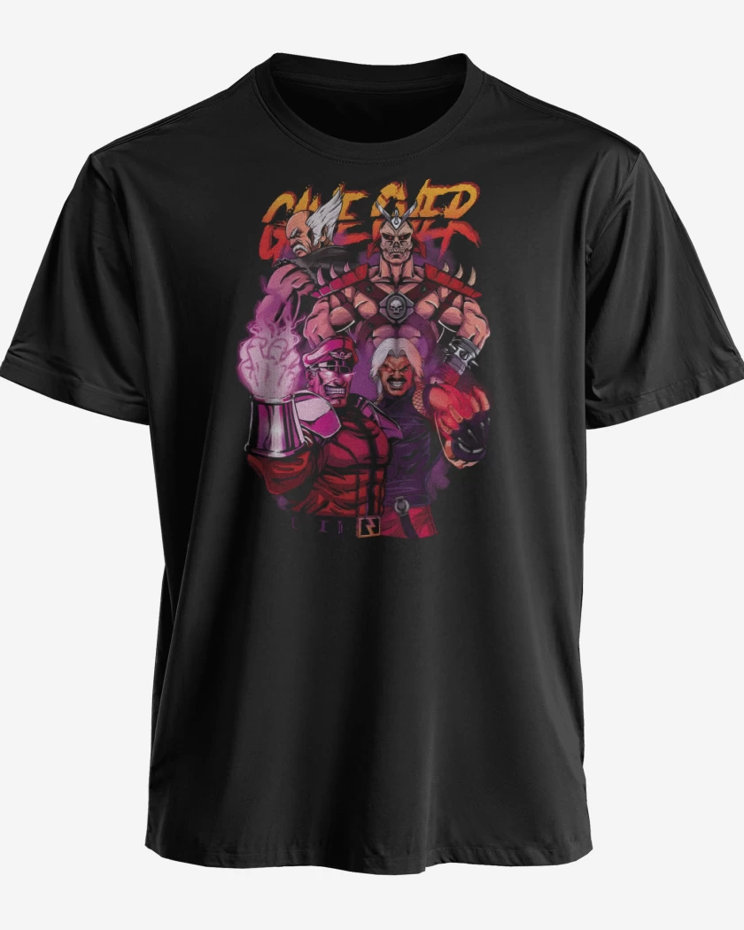 Polera premium Negro de Game Over II