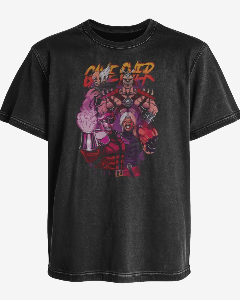 Polera desgastada Game Over II