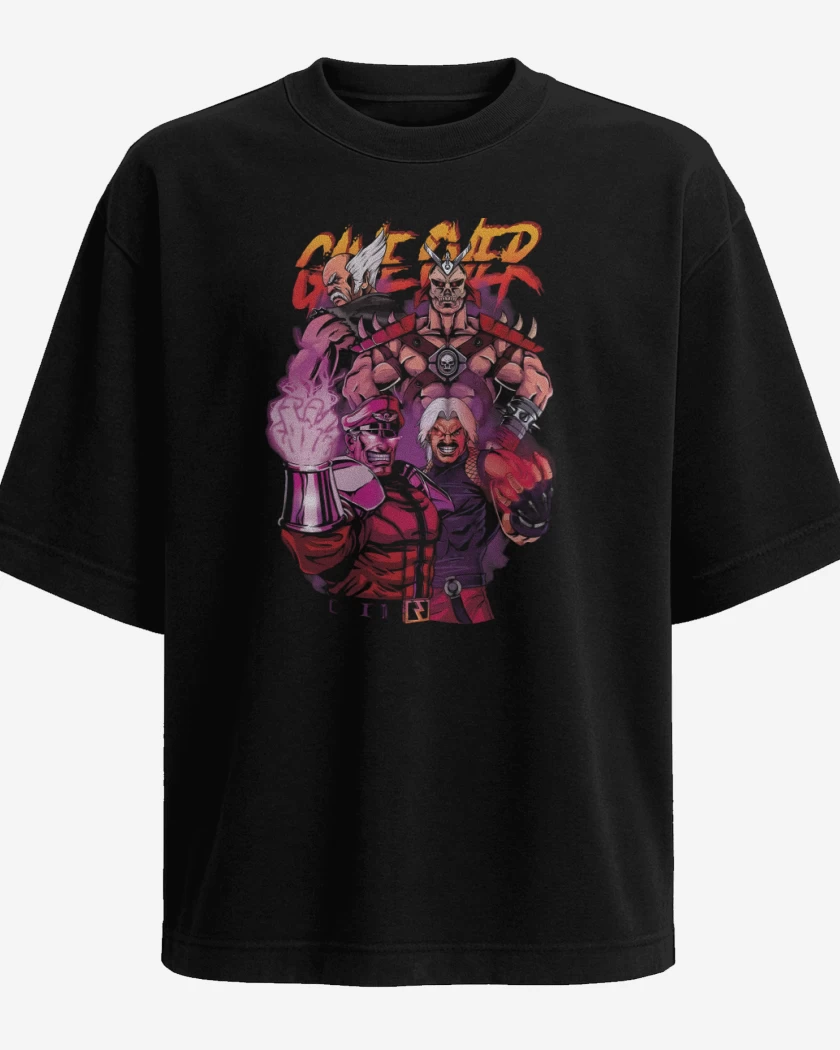 Polera Oversize Game Over II
