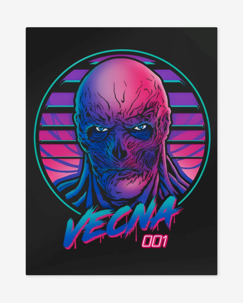 Print metalico Retro 001