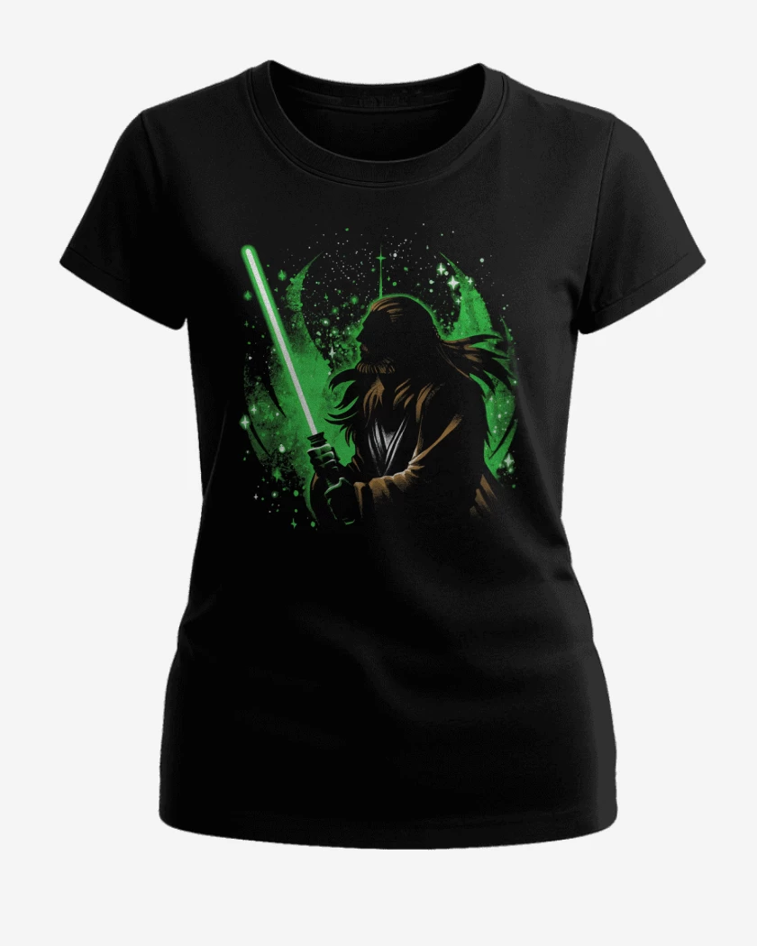 Polera de Mujer Negro de Instinto Jedi