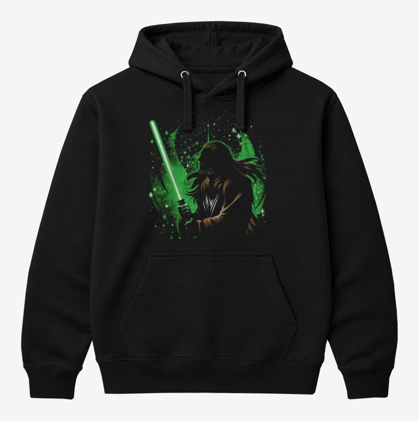 Polerón Canguro Negro de Instinto Jedi