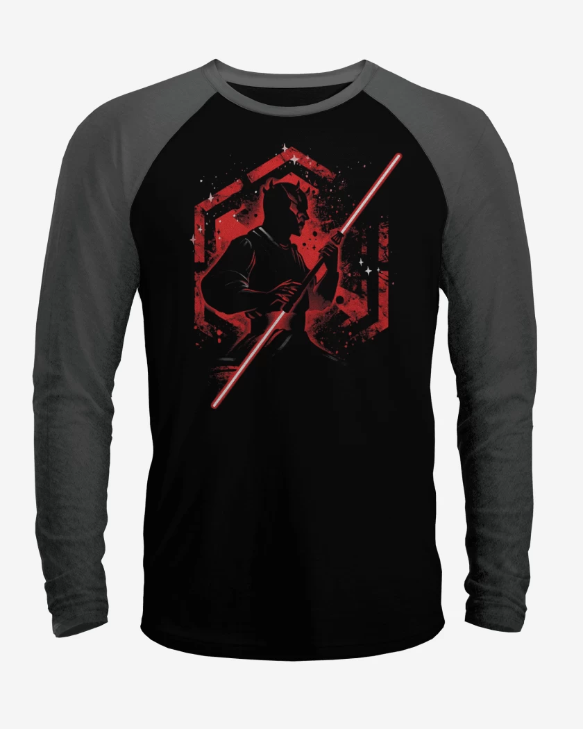 Polera Raglan Sith de Doble Oscuridad