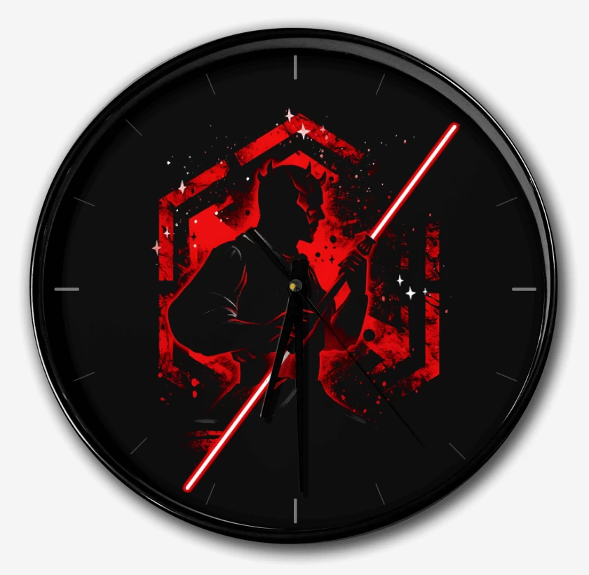 Reloj Negro de Sith de Doble Oscuridad