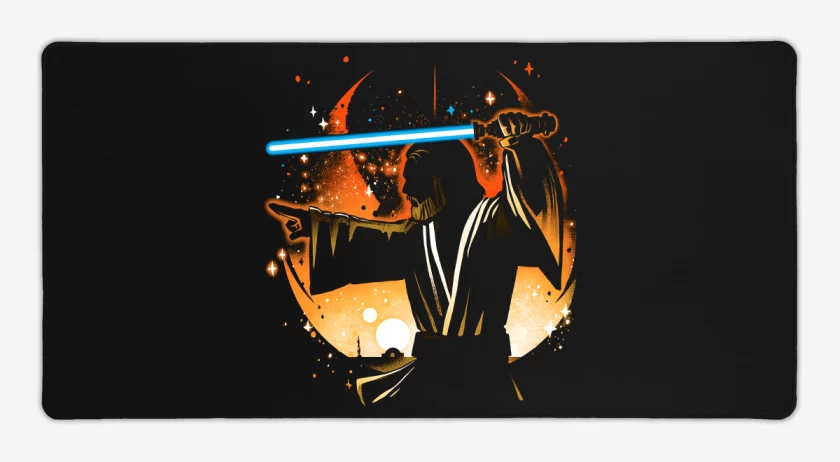 Mouse pad Gamer Negro de La Única Esperanza
