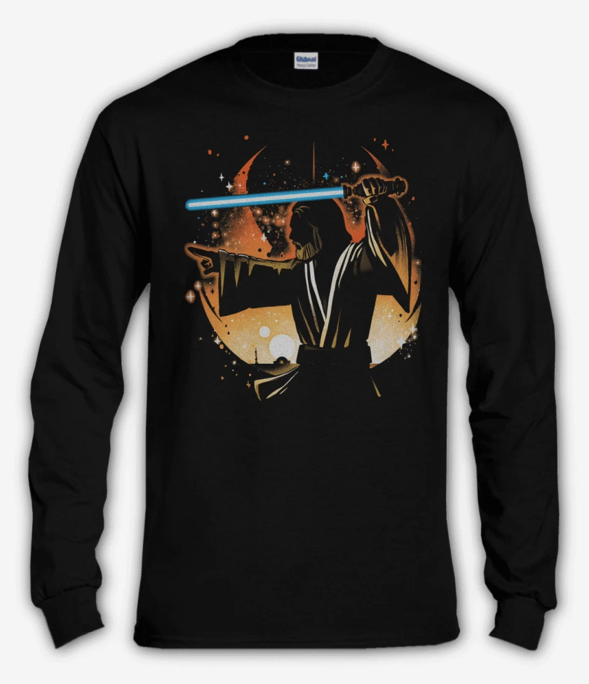Polera manga larga Negro de La Única Esperanza