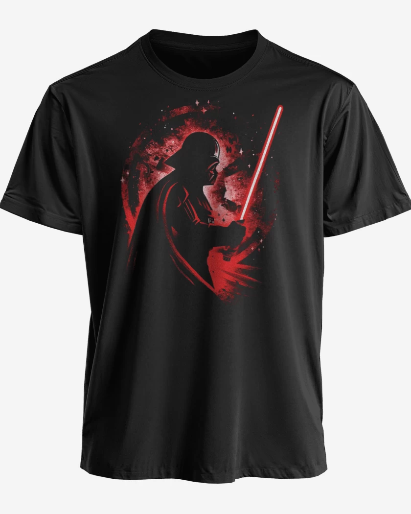 Polera premium Negro de El Poder del Lado Oscuro