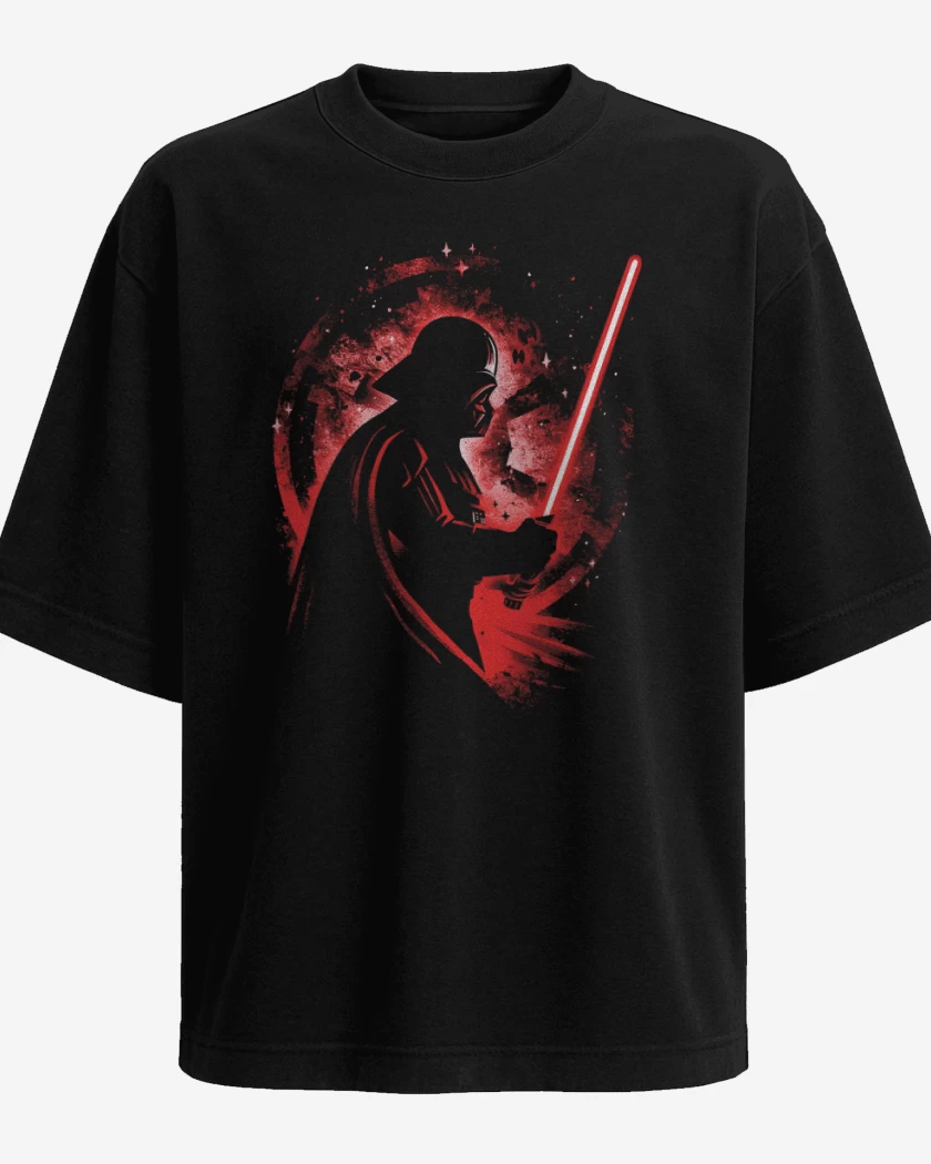 Polera Oversize El Poder del Lado Oscuro