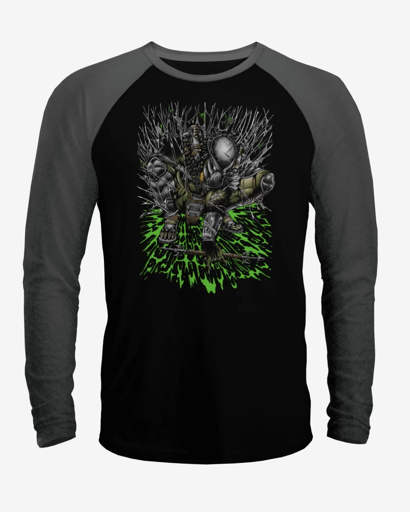 Polera Raglan Cazador de Humanos