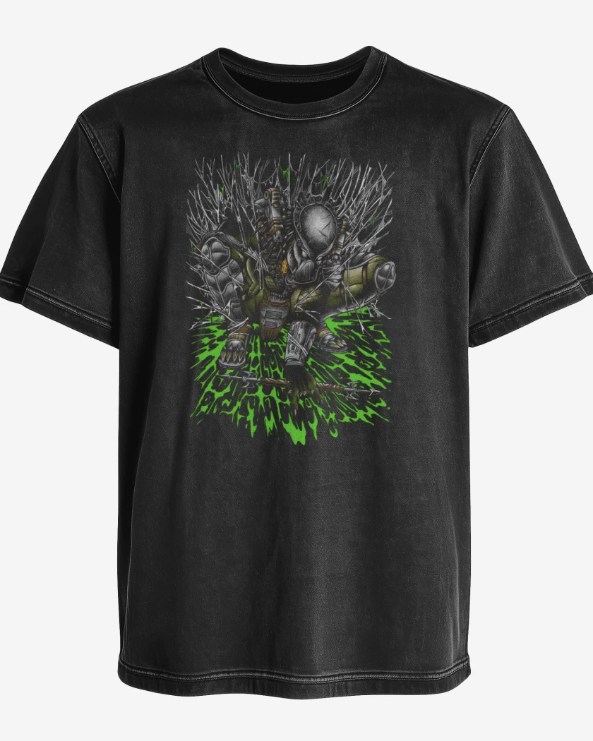 Polera desgastada Cazador de Humanos