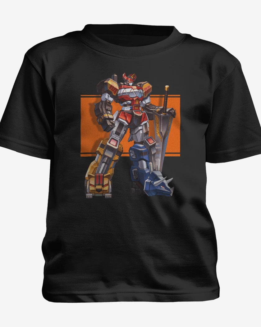 Polera de niño Negro de Megazord
