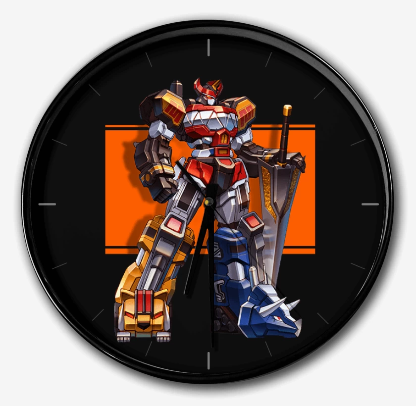 Reloj Negro de Megazord