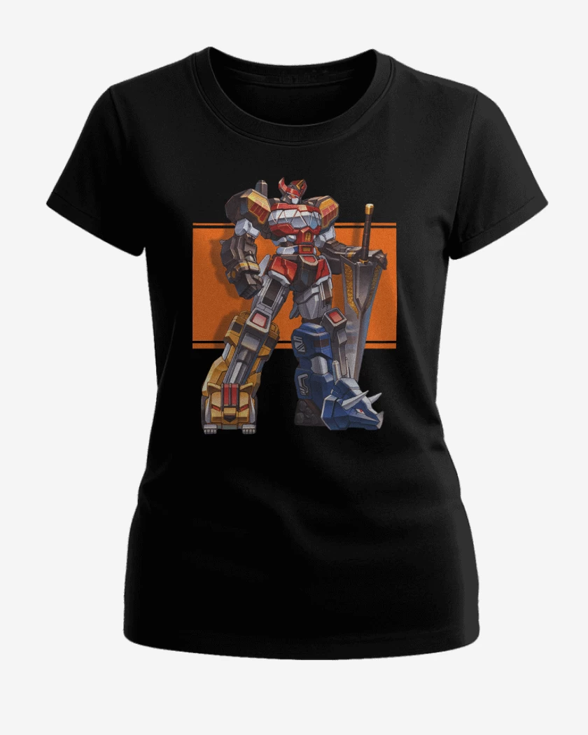 Polera de Mujer Negro de Megazord