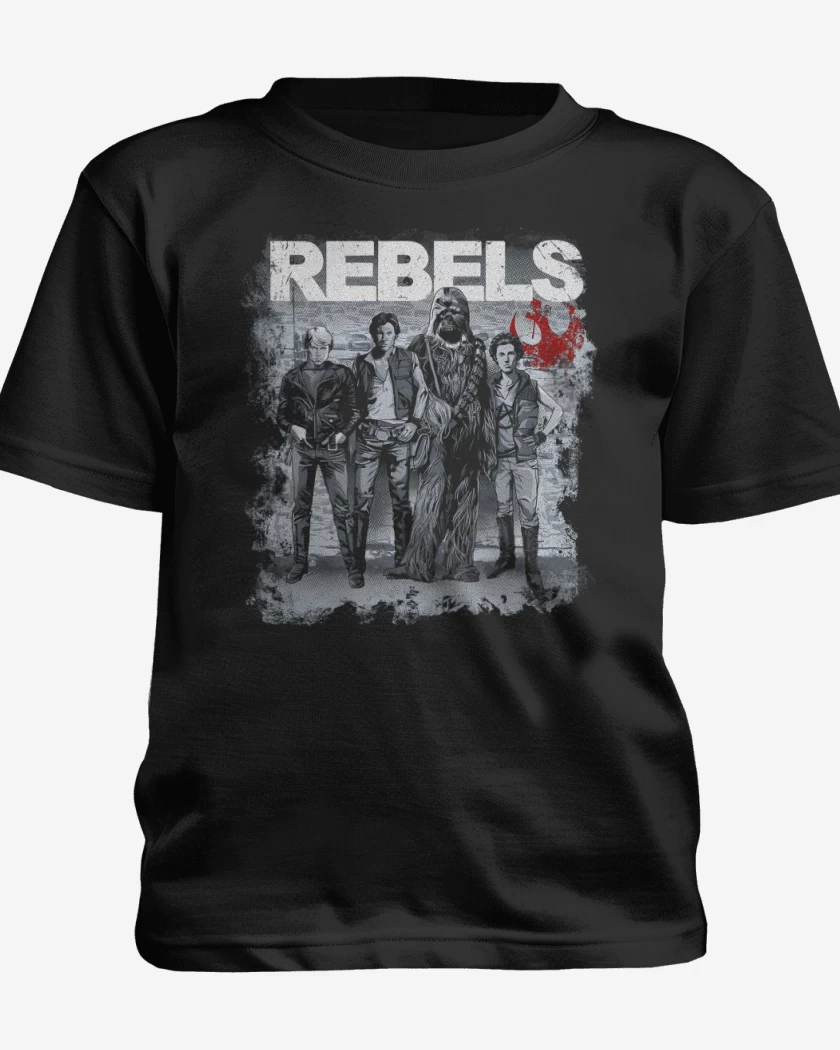 Polera de niño Negro de Rebels