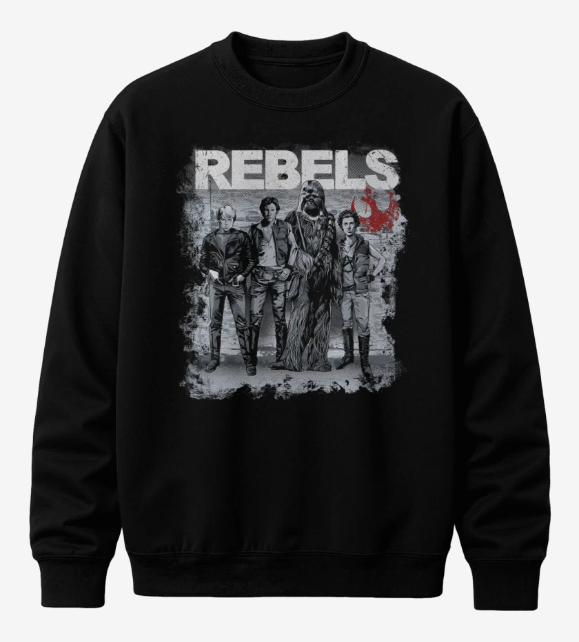Poleron polo Negro de Rebels