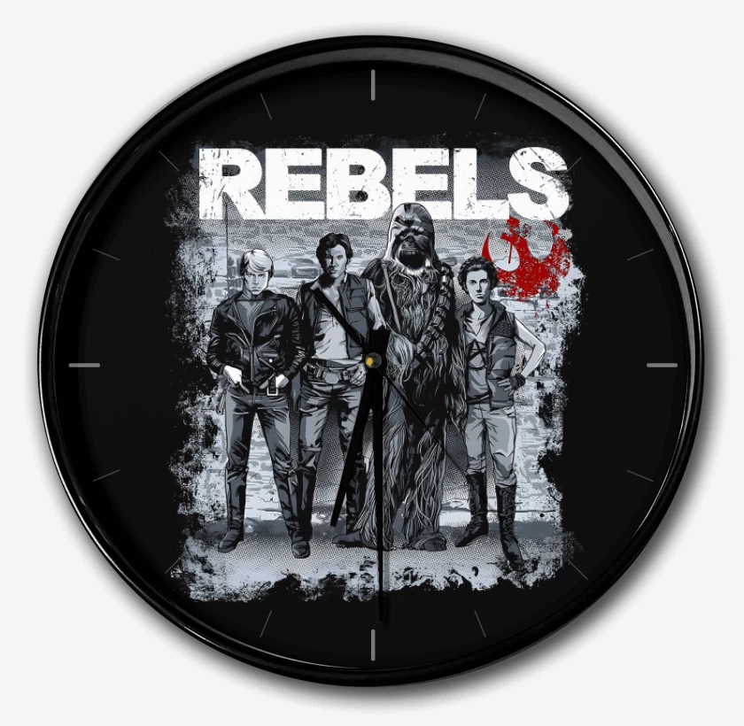 Reloj Negro de Rebels