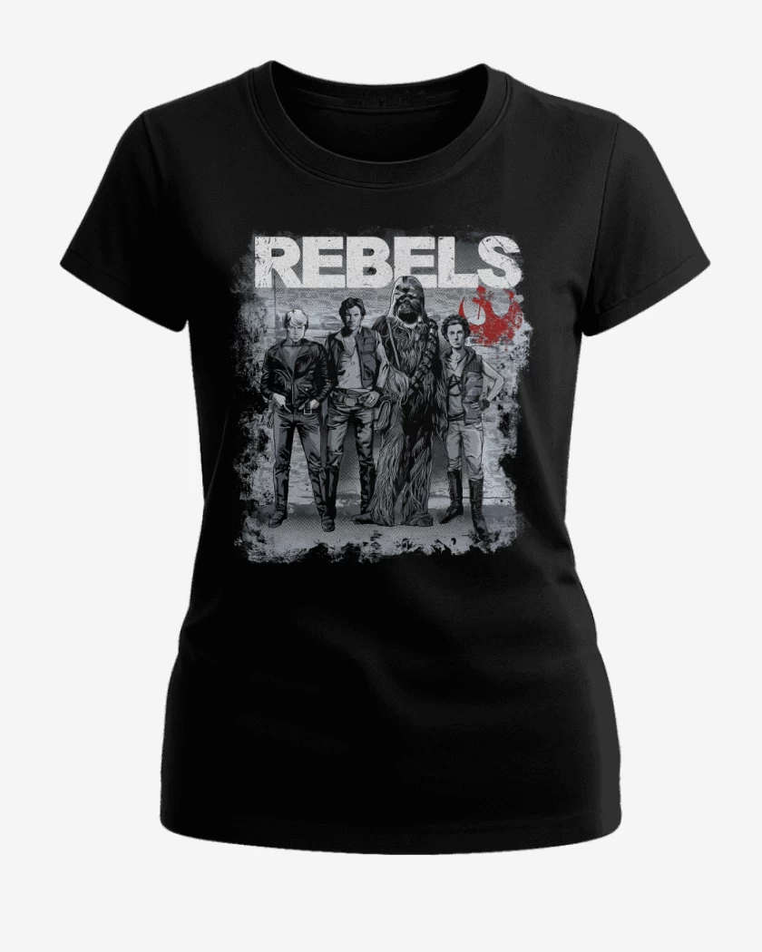 Polera de Mujer Negro de Rebels