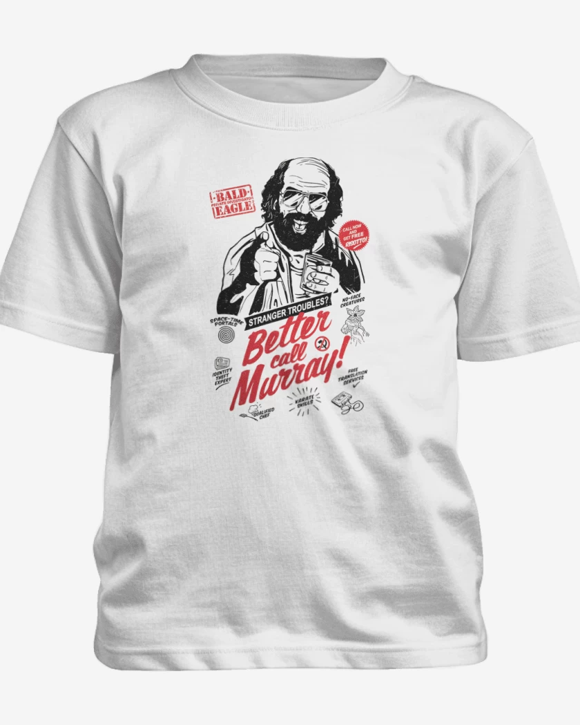 Polera de niño Blanco de Better Call Murray