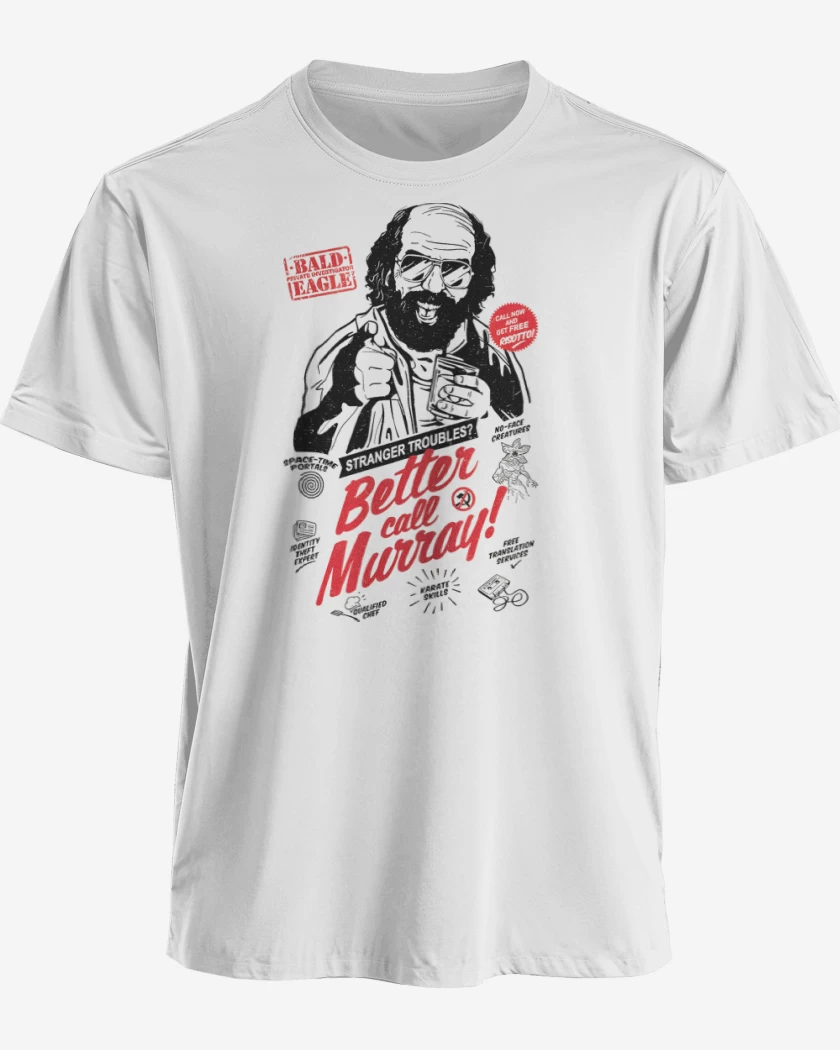 Polera premium Blanco de Better Call Murray