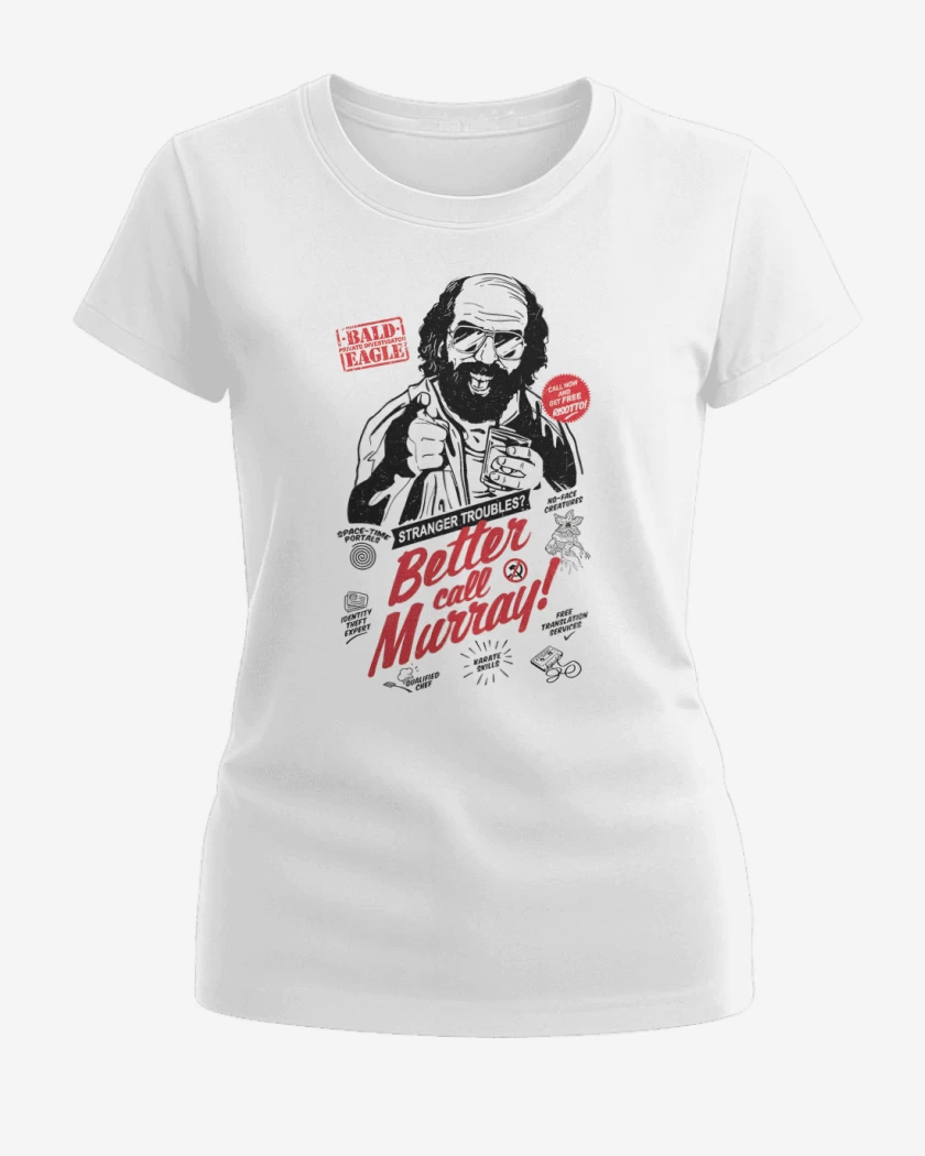 Polera de Mujer Blanco de Better Call Murray
