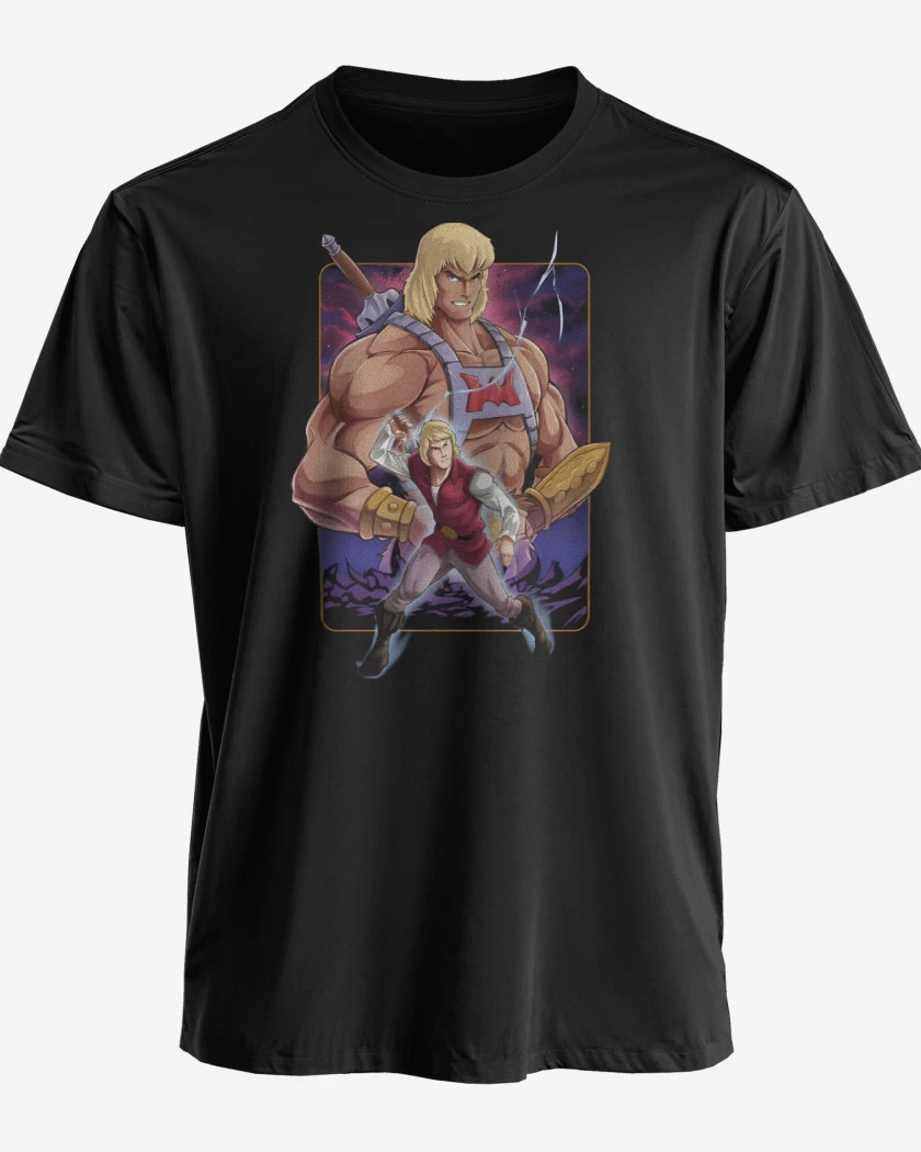 Polera premium Negro de Gigante del Universo