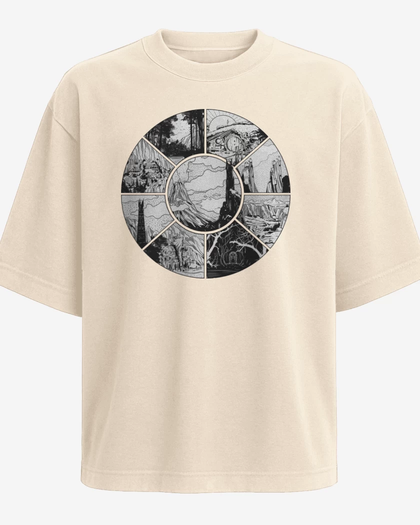 Polera Oversize La Tierra Media
