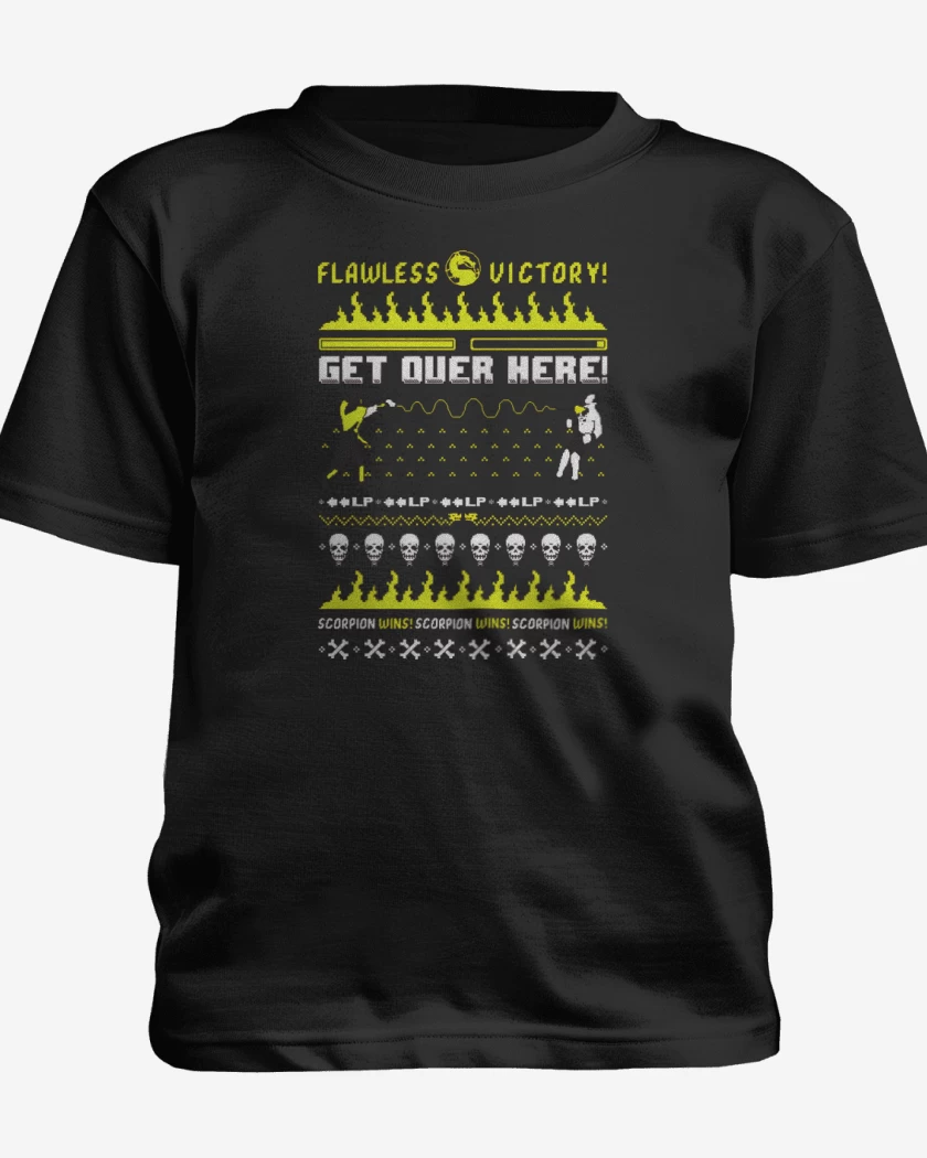Polera de niño Negro de Get Over Here!!!!