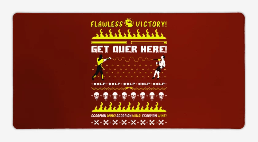 Mouse pad Gamer Get Over Here!!!!