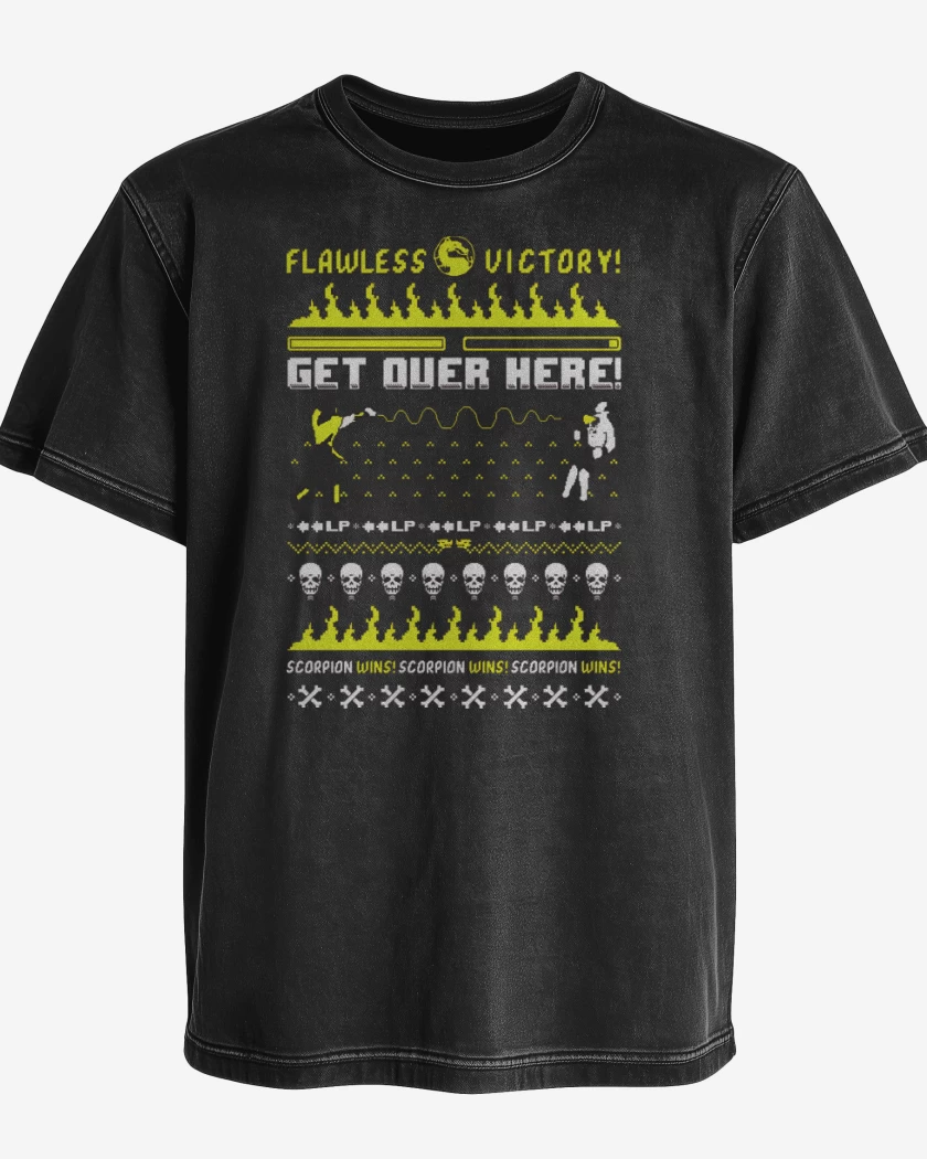 Polera desgastada Get Over Here!!!!