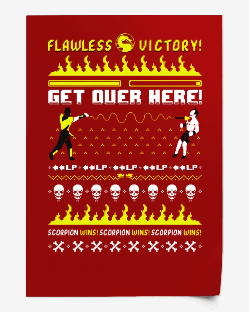 Print Rojo de Get Over Here!!!!