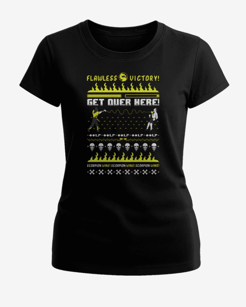 Polera de Mujer Negro de Get Over Here!!!!