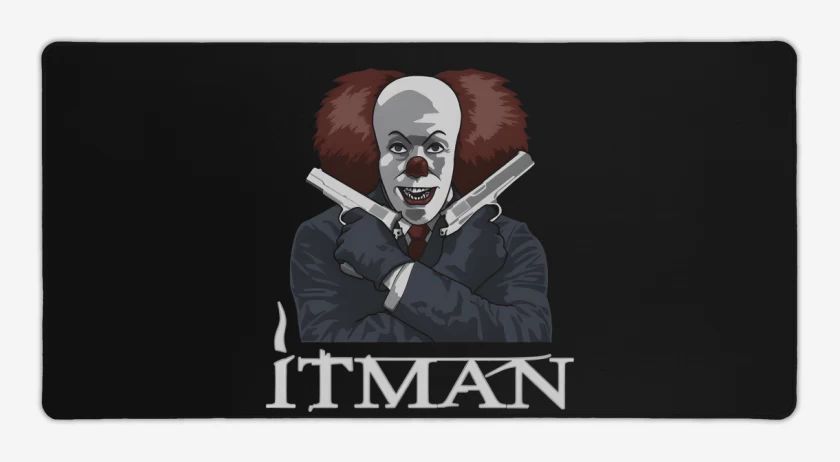 Mouse pad Gamer Negro de Itman
