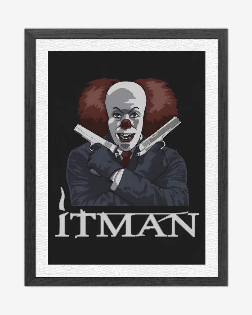 Cuadro decorativo Negro de Itman