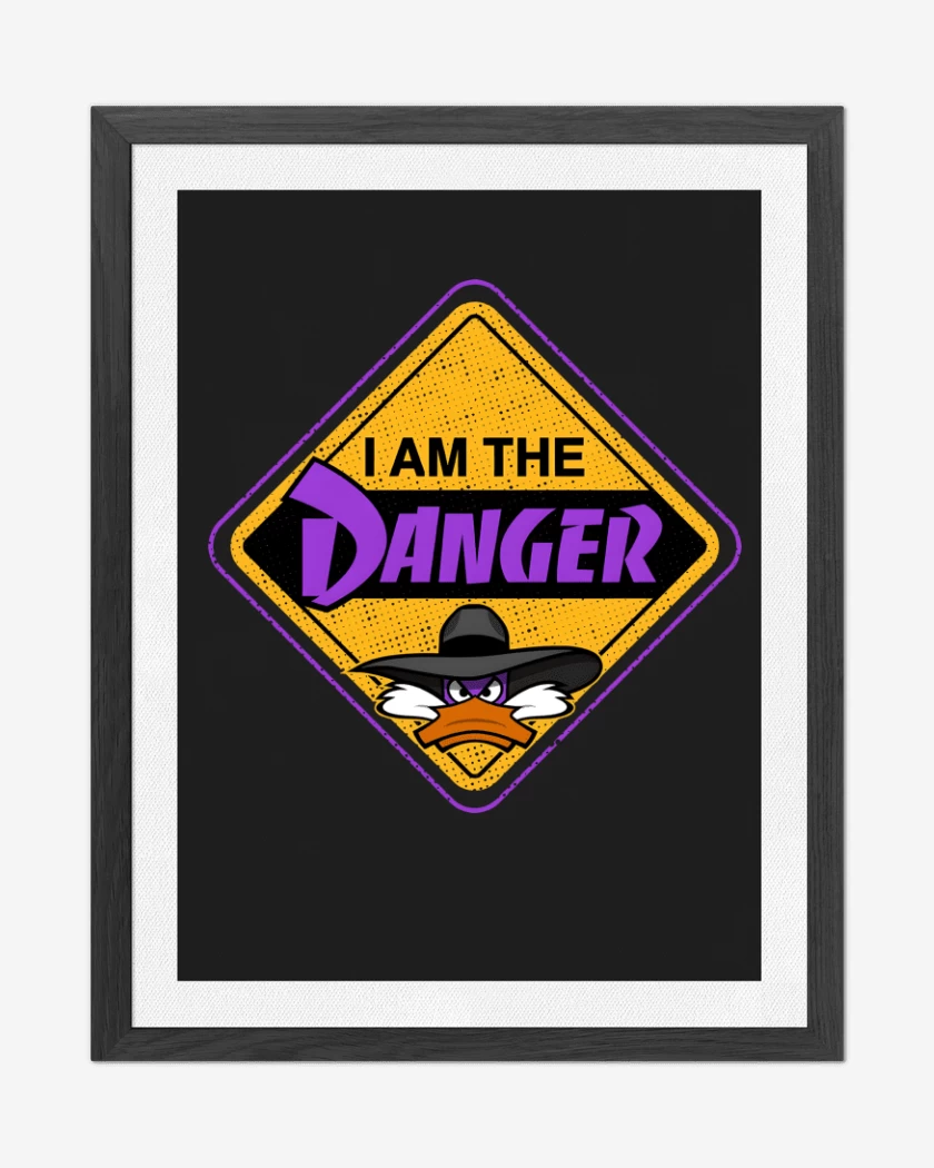Cuadro decorativo Negro de I am The Danger