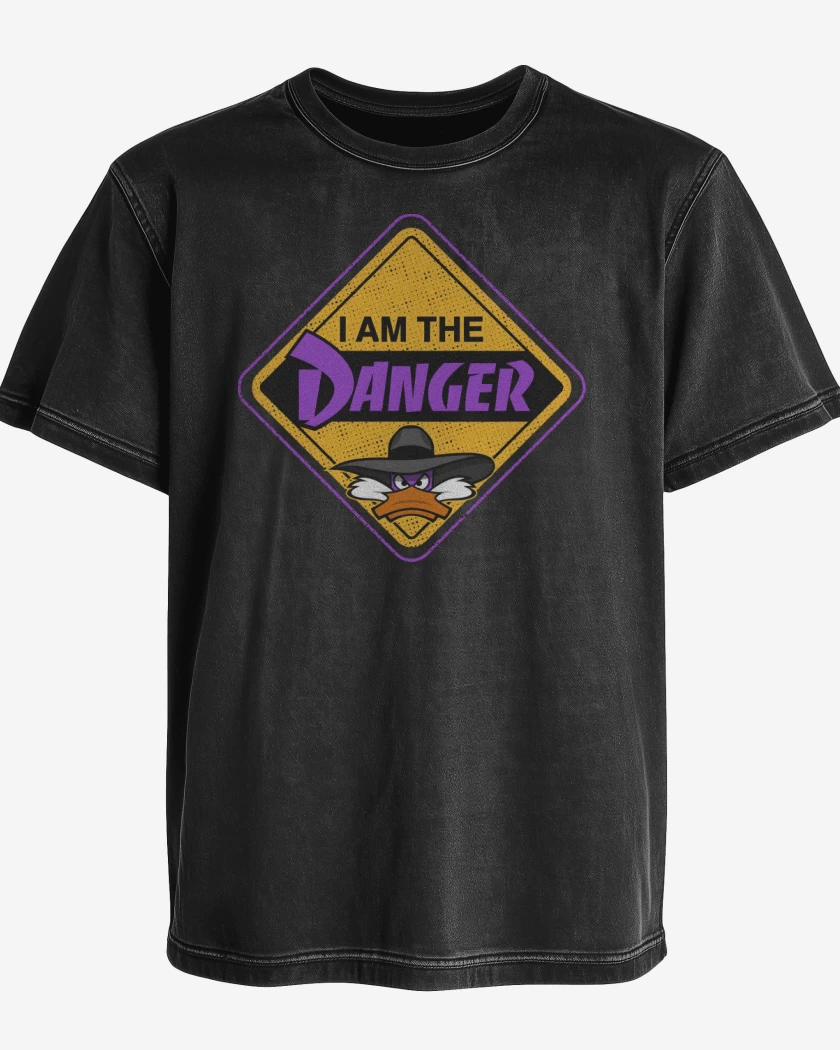 Polera desgastada Negro de I am The Danger