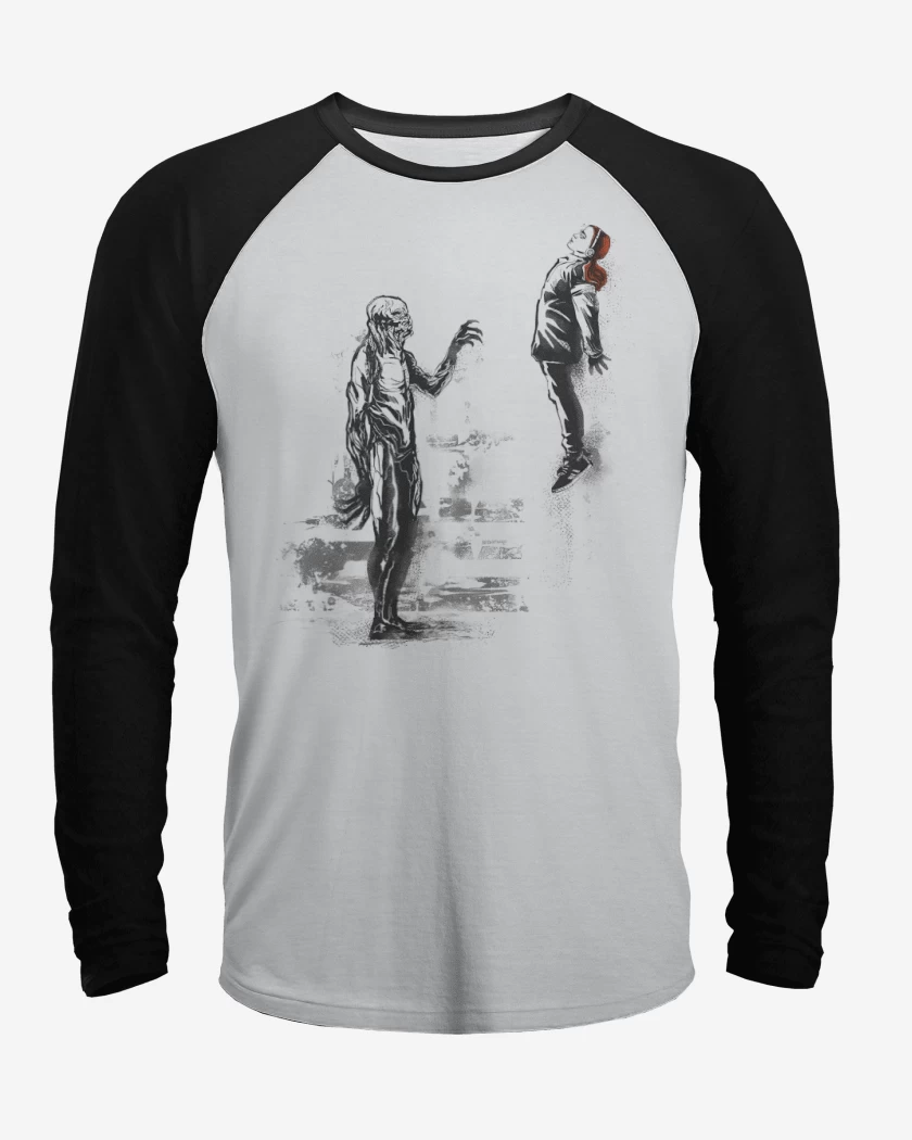 Polera Raglan Muro de Vecna