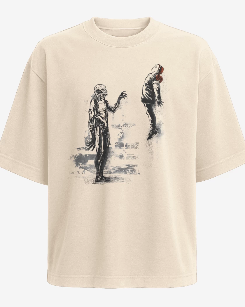Polera Oversize Muro de Vecna