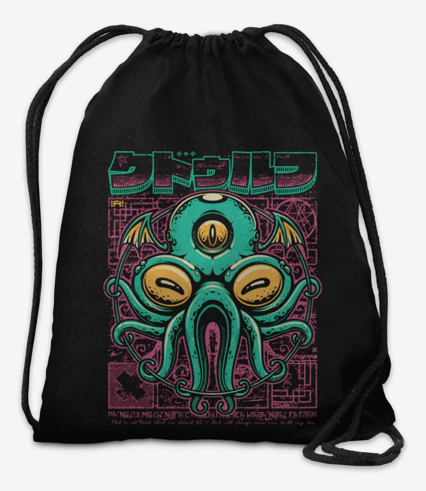 Mochila Negro de Cuthelhu