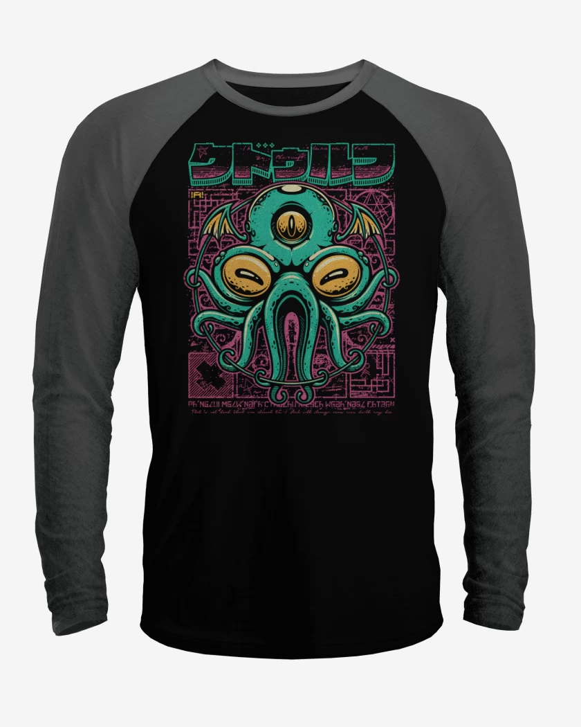 Polera Raglan Cuthelhu
