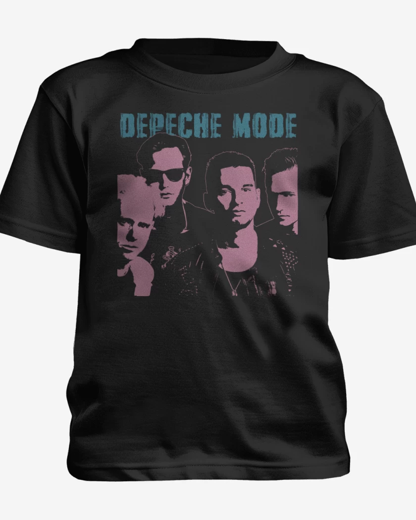 Polera de niño Negro de Depeche Mode