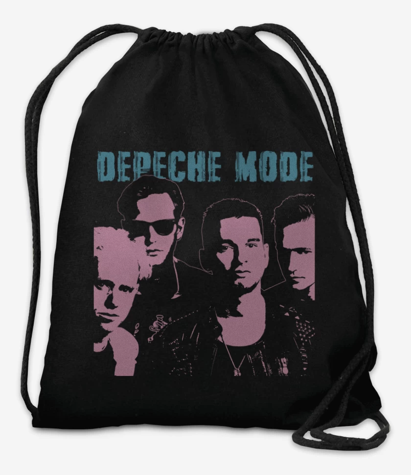 Mochila Negro de Depeche Mode