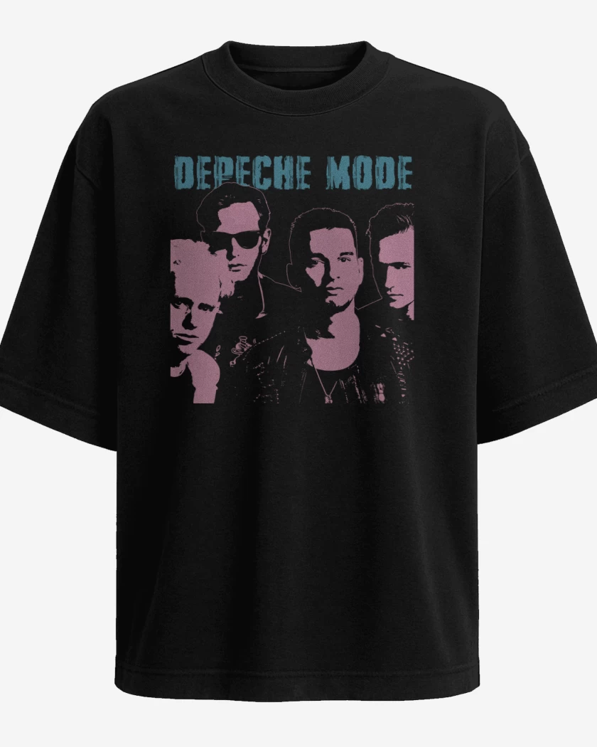 Polera Oversize Depeche Mode