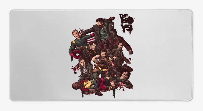 Mouse pad Gamer Blanco de The Boys