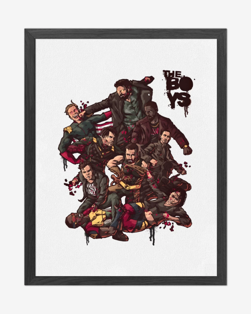 Cuadro decorativo The Boys